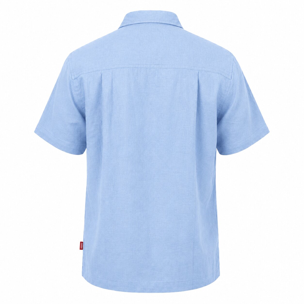 Départ Homme Chemise en Lin Navy