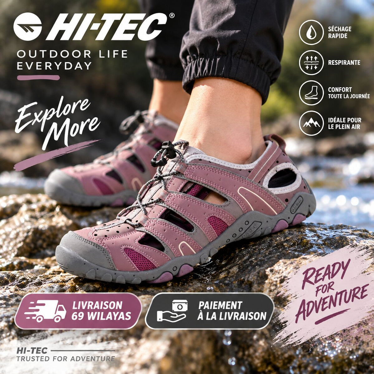 HI-TEC SANDALS