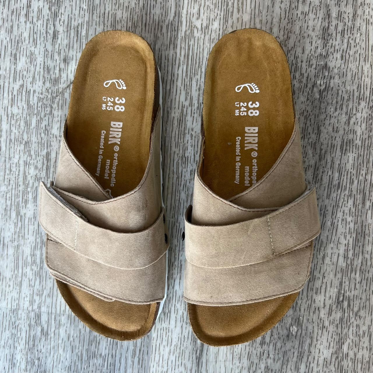 KYOTO NUBUCK BEIGE FEMME EVA BLANC