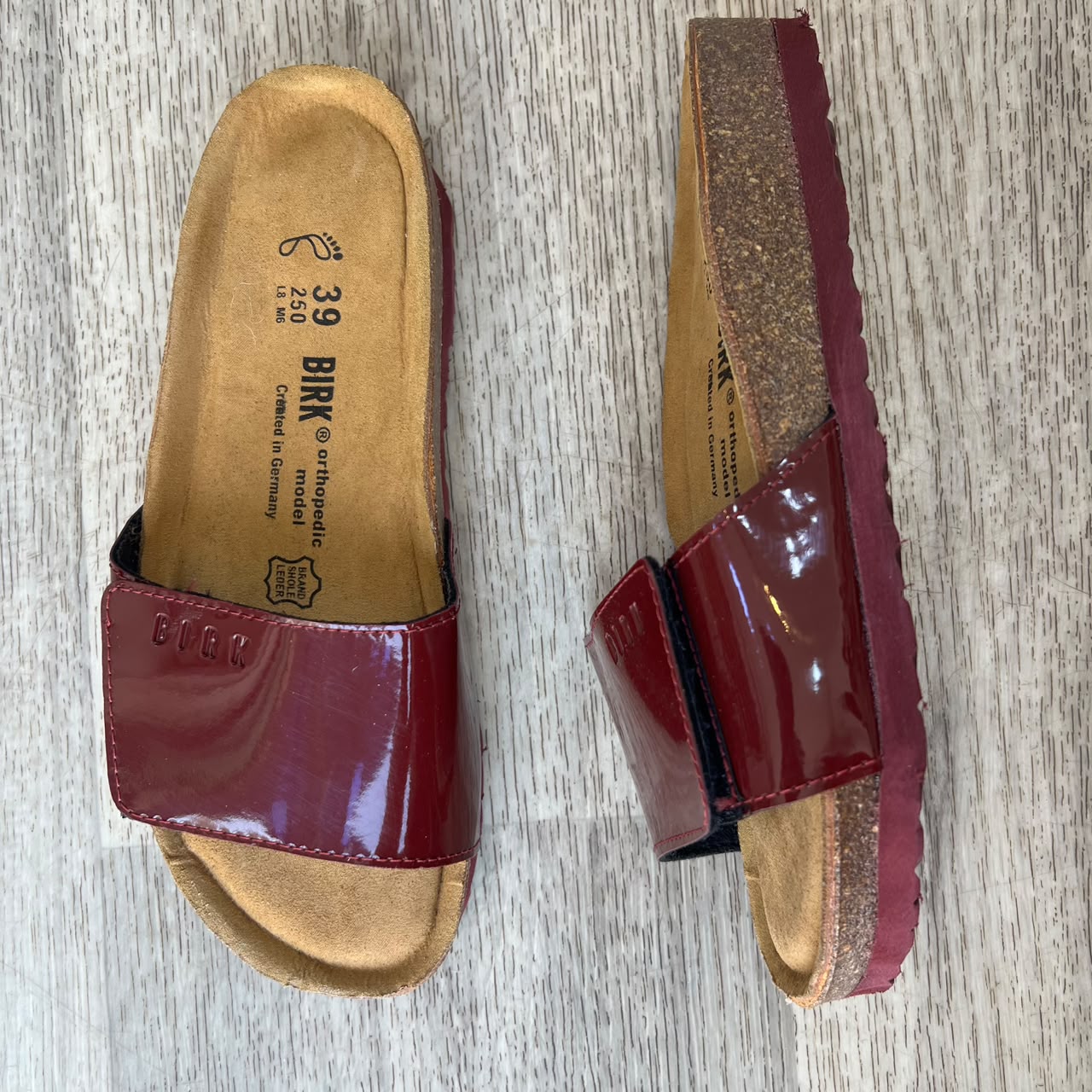 OSAKA BORDEAUX VERNIS FEMME