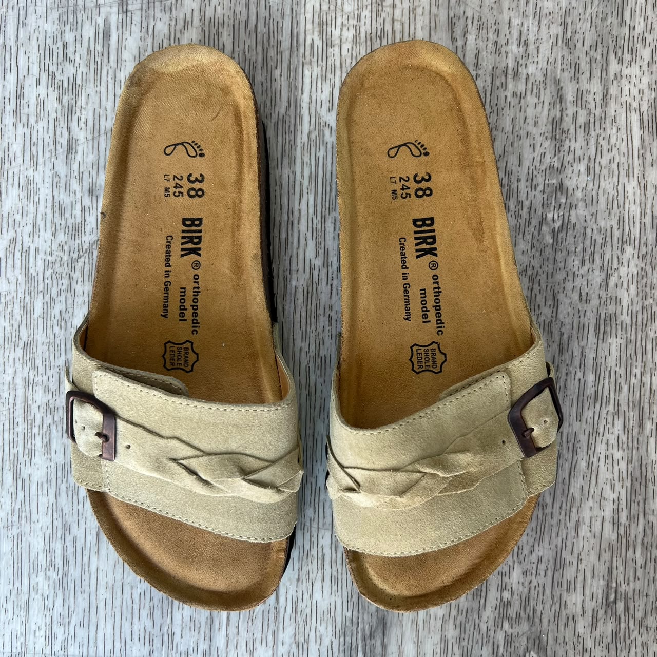OITA NUBUCK BEIGE SABLE FEMME