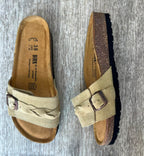 OITA NUBUCK BEIGE SABLE FEMME