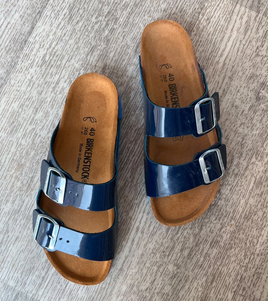 ARIZONA BLEU VERNIS EVA BLEU
