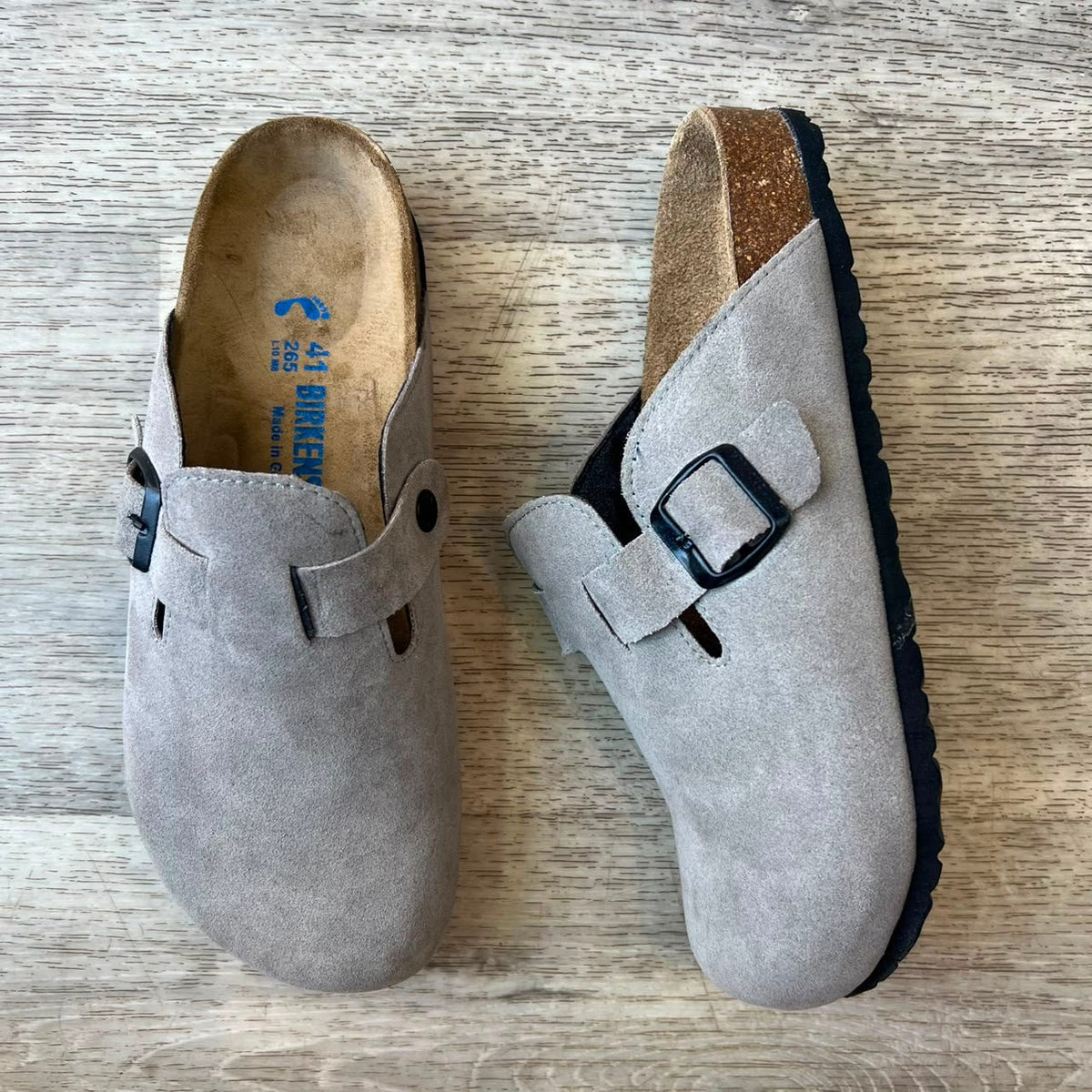 BOSTON NUBUCK GRIS
