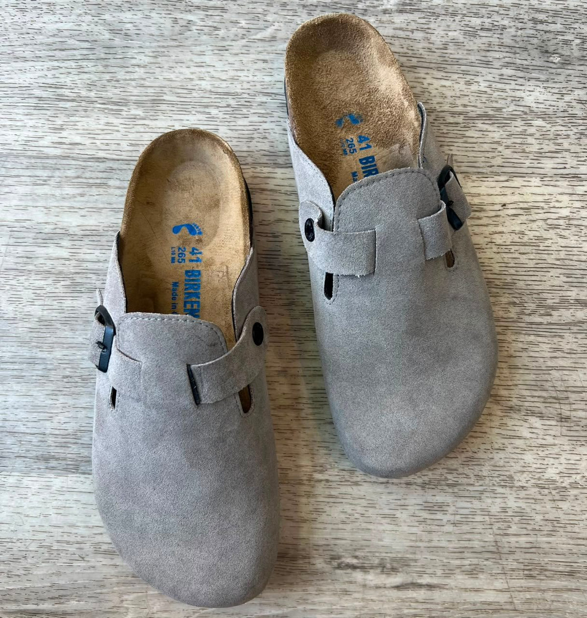 BOSTON NUBUCK GRIS