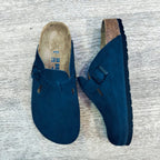 BOSTON NUBUCK BLEU