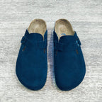 BOSTON NUBUCK BLEU