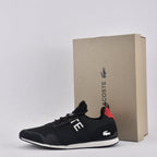 LACOSTE MANEVRA ELITE 0120 1 CMA BLK/RED TEXTILE 40CMA00041B5