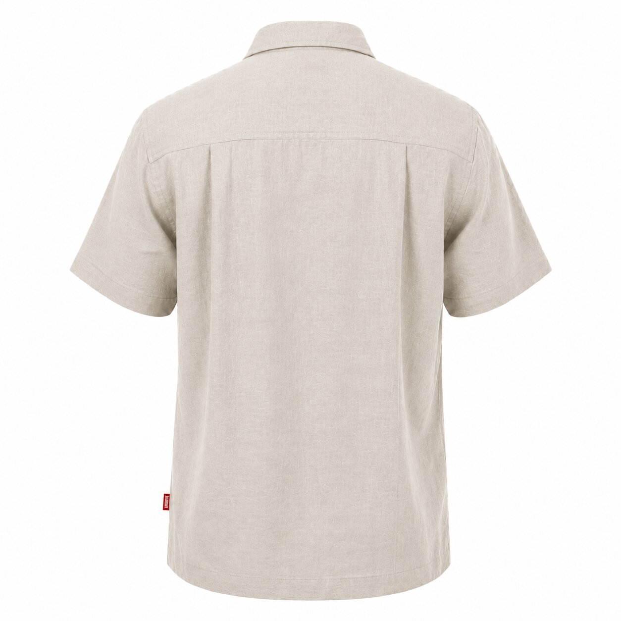 Départ Homme Chemise en Lin Beige