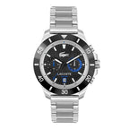 MONTRE Lacoste Stainless Steel Black Dial Multi-function Men\'s Watch