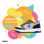 MIRO GREY/BLACK/GREEN champion CHF241B113-03