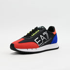EA7 Emporio Armani Black & White Vintage Sneakers
