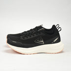 PEAK CUSHION RUNNING SHOES-BLACK/WHITE EXT54388H-Z495