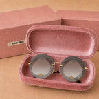 Miu Miu Round Sunglasses MU 01SS