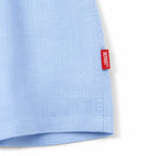 Départ Homme Chemise en Lin Navy
