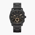 Montre Machine chronographe en acier inoxydable Noir FS4682