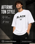 Départ Homme T-shirt Oversize Blanc