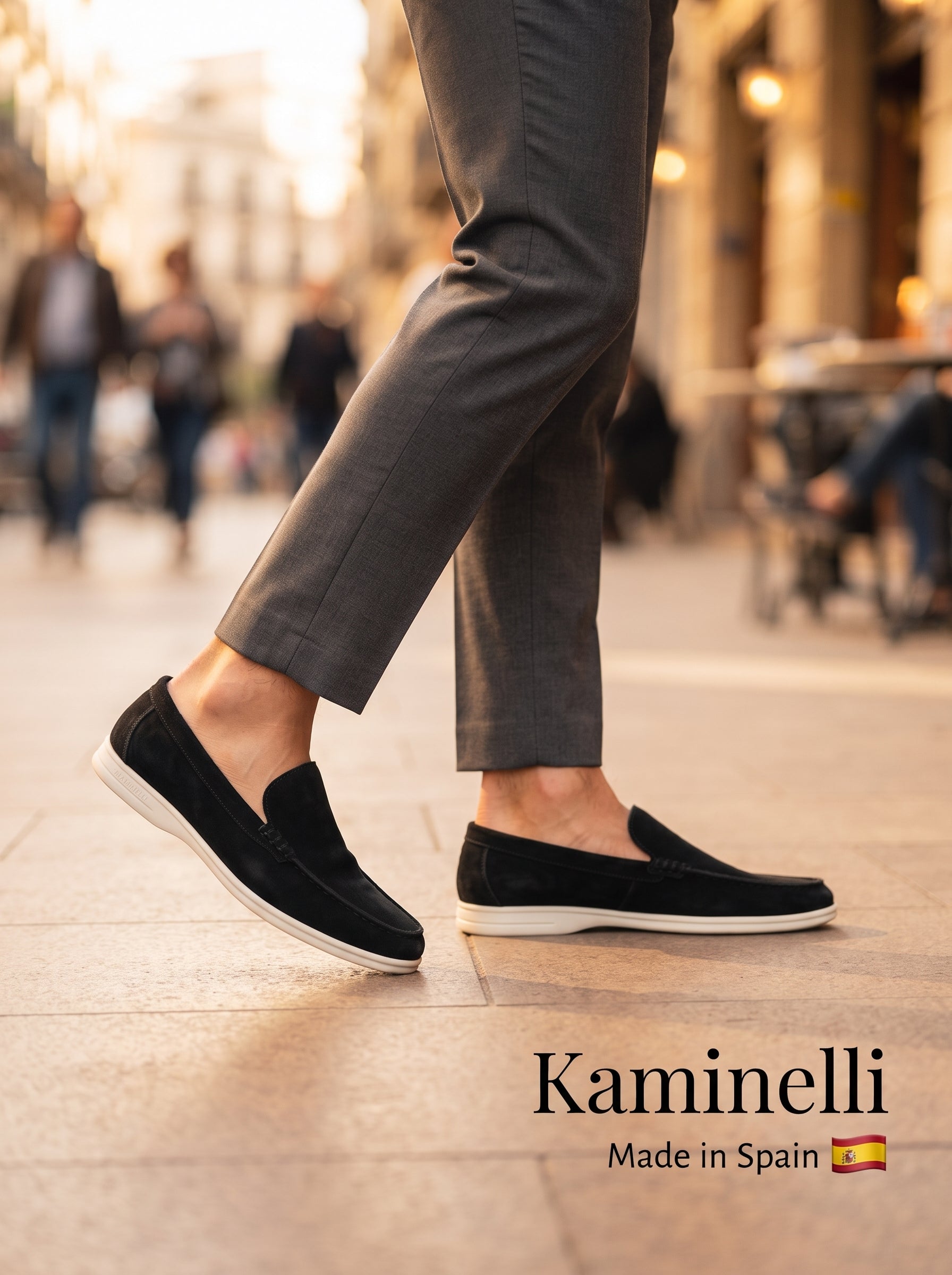 MOCASSIN CUIR NOIR