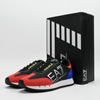 EA7 Emporio Armani Black & White Vintage Sneakers