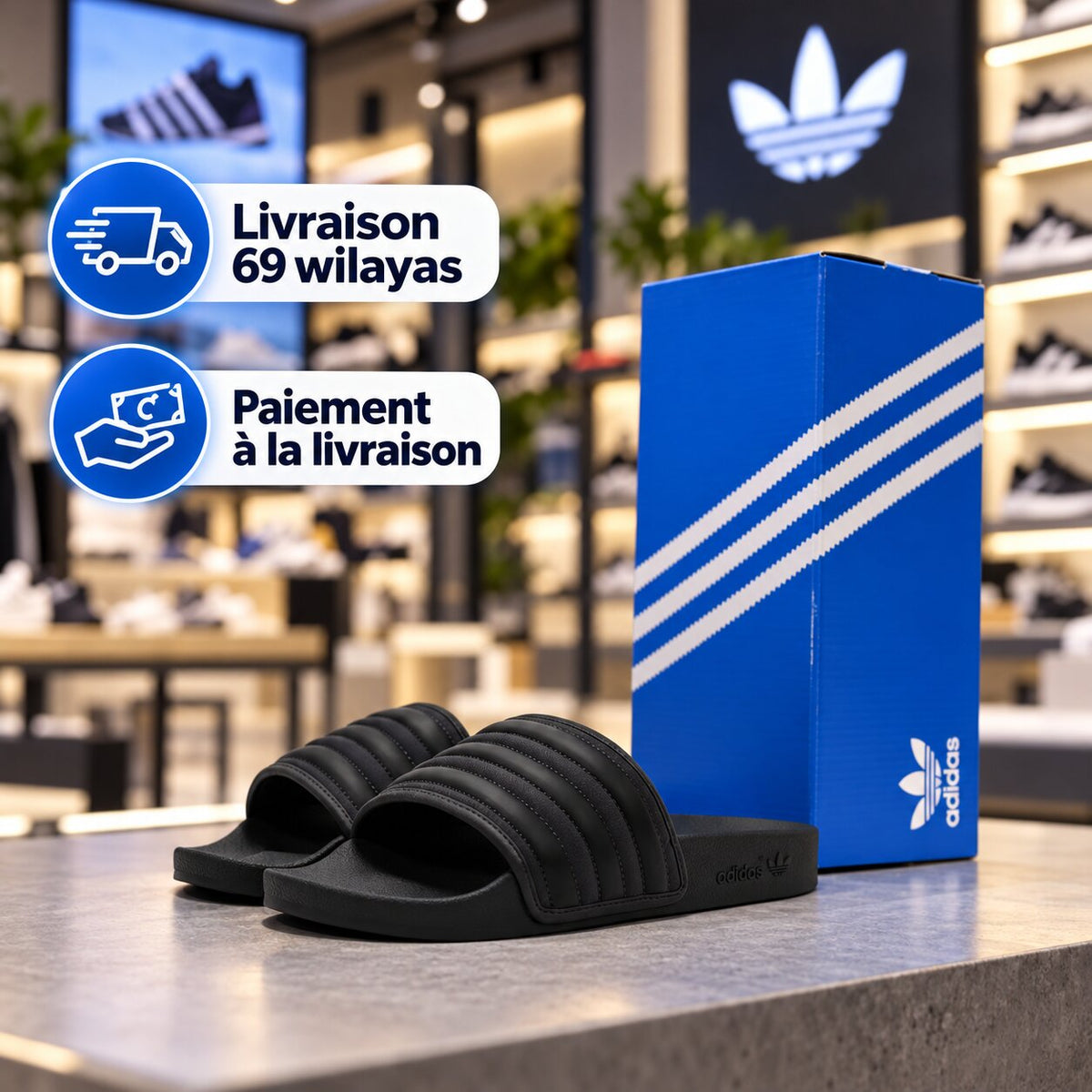 Adidas Claquettes Adilette Slides