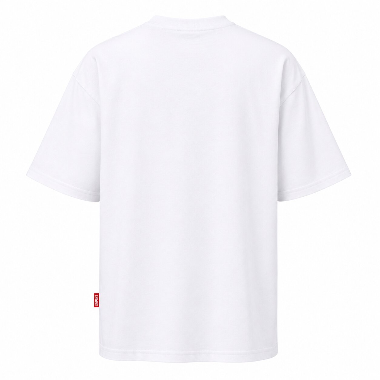 Départ Homme T-shirt Oversize Blanc
