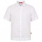 Départ Homme Chemise en Lin White