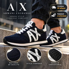 Armani Exchange Retro Running Sneakers