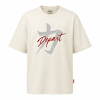 Départ Homme T-shirt Oversize-Beige