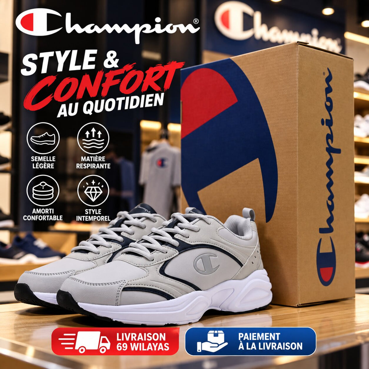 Champion Sneakers Count