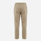 Départ Homme Pantalon en Lin Beige
