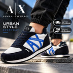 Armani Exchange Retro Running Sneakers