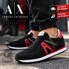 Armani Exchange Retro Running Sneakers