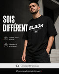 Départ Homme T-shirt Oversize Black